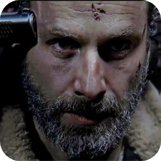 💇 emoji (TWD RICK GRIMES)  MH Telegram sticker 21 of 102