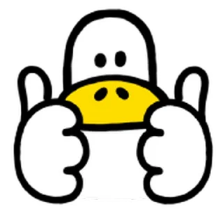 Sticker from The annoying duck