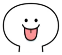 😛 emoji Spoiled Rabbit Smile Person Face Telegram sticker 8 of 41