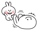 💥 emoji Spoiled Rabbit Smile Person Telegram sticker 14 of 41
