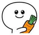 😇 emoji Spoiled Rabbit Smile Person Face Telegram sticker 19 of 41