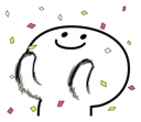 🎉 emoji Spoiled Rabbit Smile Person Telegram sticker 17 of 41