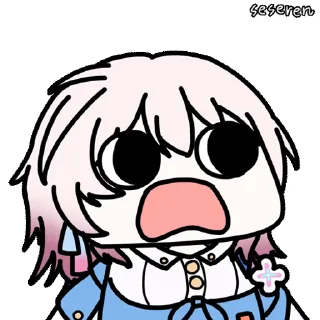 😮 emoji HSR Animated by Seseren Telegram sticker 23 of 25
