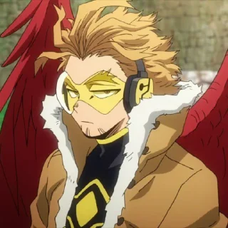 Sticker from Hawks ; @FierceKeigo