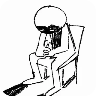 🪑 emoji Мемс Telegram sticker 9 of 100