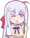 👍 emoji Gabriel Dropout Raphiel Telegram sticker 20 of 112