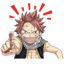 Sticker from FAIRY TAIL @Nekostickerss