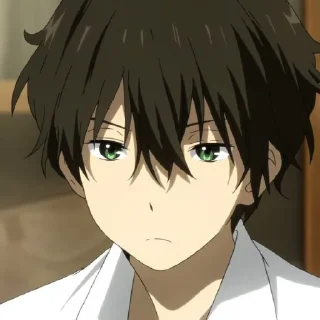 😪 emoji Oreki hôtaru by @Miyukotto Telegram sticker 22 of 69