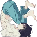 😪 emoji ANIME Telegram sticker 3 of 56