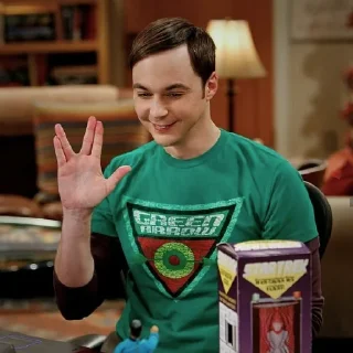 Sticker from The Big Bang Theory |@DL_Pack
