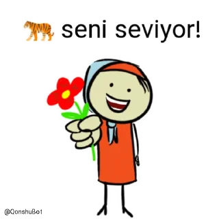 ❤️ emoji 🐅 @Qonshubot Telegram sticker 8 of 31