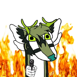 😡 emoji AxeT sausage Telegram sticker 9 of 21