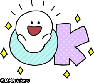 👌 emoji @MHStickers Spoiled Rabbit Smile Person Kind Words Telegram sticker 8 of 41