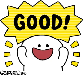 ✌ emoji @MHStickers Spoiled Rabbit Smile Person Kind Words Telegram sticker 11 of 41