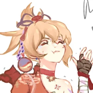 Sticker from Yoimiya