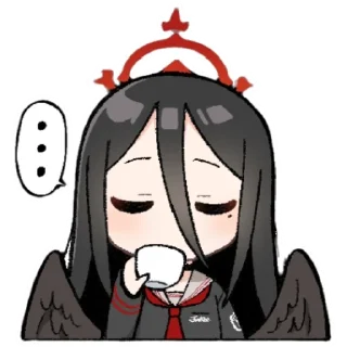 😁 emoji BlueArchive Telegram sticker 16 of 29
