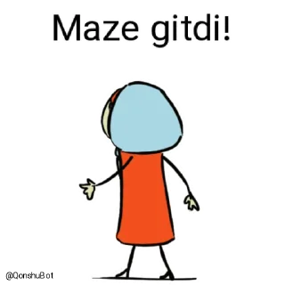 Sticker from Maze @Qonshubot