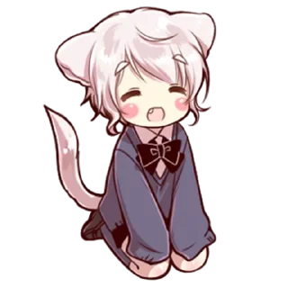 Sticker from Neko boy @StickersPackRobot
