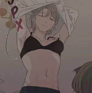 Sticker from 𝐆𝐞𝐭 𝐨𝐮𝐭ᵒᶠ𝐌𝐲 𝐡𝐨𝐮𝐬𝐞~ @YuriYaoiWorld131