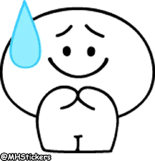 😅 emoji @MHStickers Spoiled Rabbit Smile Person Emoji 2 Telegram sticker 23 of 41
