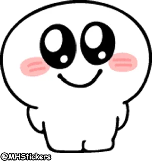 🥺 emoji @MHStickers Spoiled Rabbit Smile Person Emoji 2 Telegram sticker 11 of 41