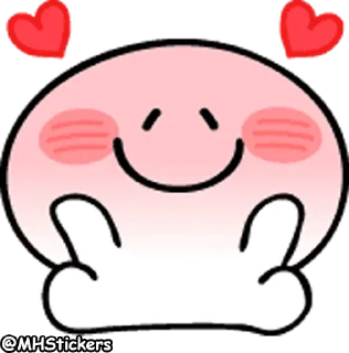 🥰 emoji @MHStickers Spoiled Rabbit Smile Person Emoji 2 Telegram sticker 10 of 41