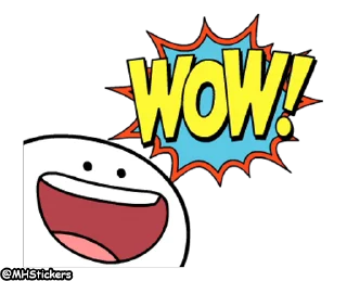 🤩 emoji @MHStickers Spoiled Rabbit Only Smile Person Telegram sticker 7 of 25