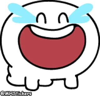 🤣 emoji @MHStickers Spoiled Rabbit Smile Person Emoji 2 Telegram sticker 7 of 41