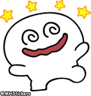 🥴 emoji @MHStickers Spoiled Rabbit Smile Person Emoji 2 Telegram sticker 22 of 41