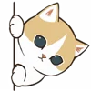😑 emoji Nyankomoji @StickersPackRobot Telegram sticker 10 of 200