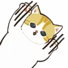 😅 emoji Nyankomoji @StickersPackRobot Telegram sticker 15 of 200