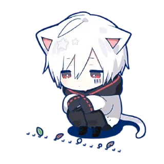 😪 emoji Мафу-тян @StickersPackRobot Telegram sticker 8 of 40