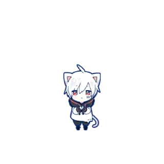 🥰 emoji Мафу-тян @StickersPackRobot Telegram sticker 16 of 40