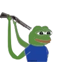 🥲 emoji Pepe.    @StickersPackRobot Telegram sticker 14 of 50