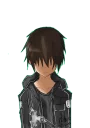 😞 emoji Kirito For @black_swordman (By Mary Scarlet) Telegram sticker 19 of 30