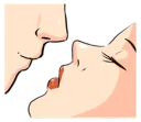 Sticker from The Kissing