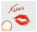 Sticker from The Kissing
