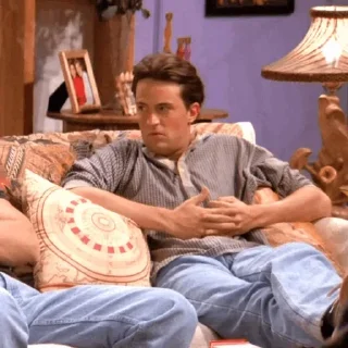 Sticker from [Chandler Mood] @Chandler_Bing