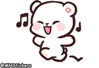 💃 emoji @MHStickers Bears in Love Emoji 1 Telegram sticker 5 of 42