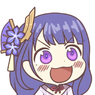 Sticker from Inazuma Girls by @AlezconlaZ