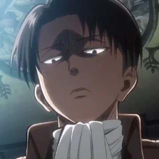 ⚔ emoji Levi Ackerman | Attack On Titan @longroadtohell Telegram sticker 14 of 120