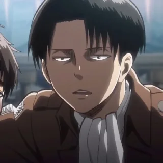 ⚔ emoji Levi Ackerman | Attack On Titan @longroadtohell Telegram sticker 20 of 120