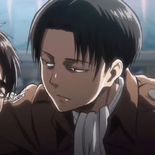 ⚔ emoji Levi Ackerman | Attack On Titan @longroadtohell Telegram sticker 19 of 120