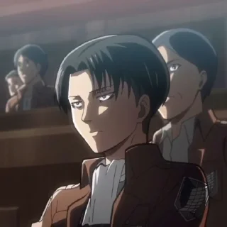 ⚔ emoji Levi Ackerman | Attack On Titan @longroadtohell Telegram sticker 9 of 120