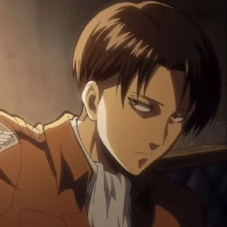 ⚔ emoji Levi Ackerman | Attack On Titan @longroadtohell Telegram sticker 23 of 120