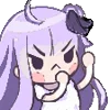 👊 emoji Violet / @StickersPackRobot Telegram sticker 10 of 200
