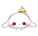 😞 emoji Ultra-small rabbit! @Nekosticker Telegram sticker 23 of 41