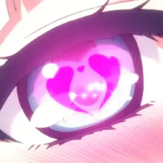 😍 emoji Anime animated Telegram sticker 10 of 47