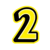 2️⃣ emoji ريـال مدريـد 🤍 Telegram sticker 22 of 88