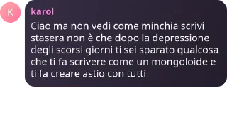 Sticker from frasi di Karol